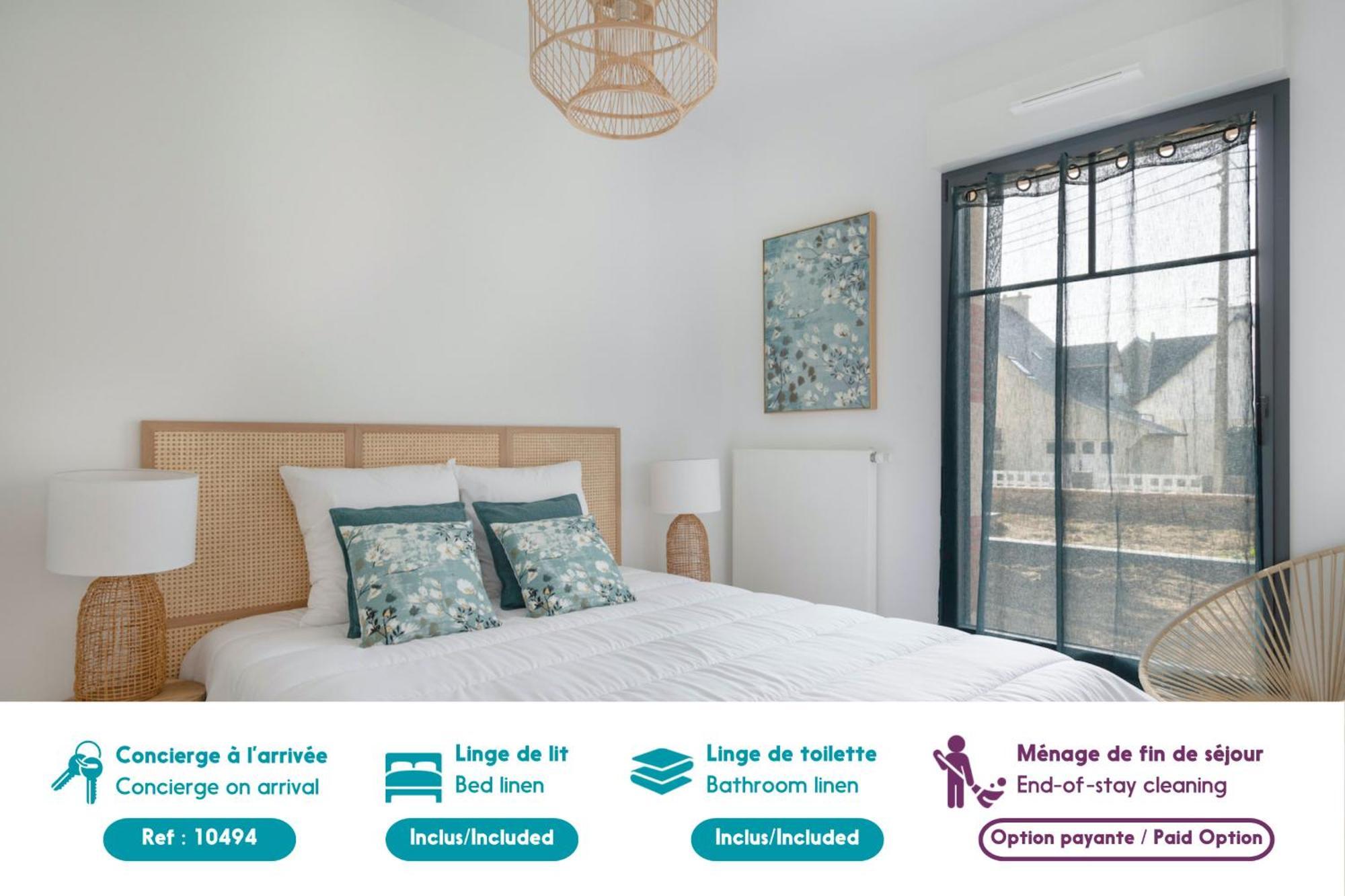 A 50M De La Plage, Bel Appartement Pour 6 Pleneuf-Val-Andre Esterno foto